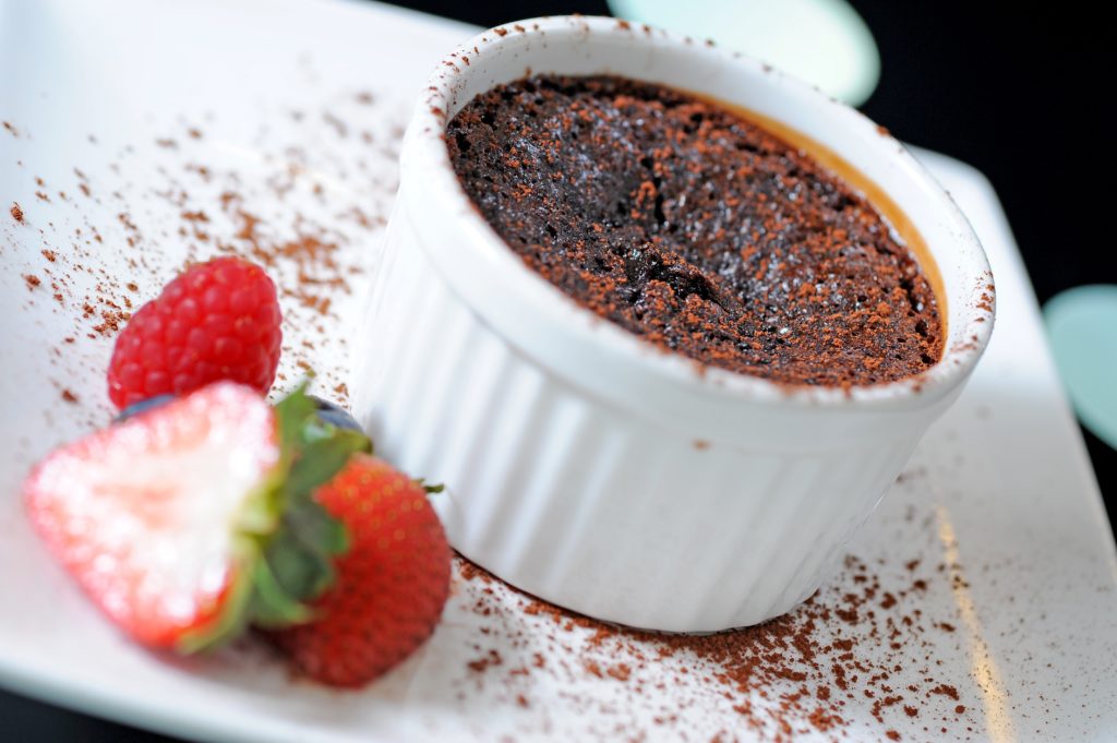 BBQ Chocolate Molten Pudding - Heat Beads®